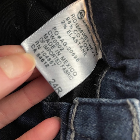 AG The Legging Super Skinny Jeans Dark Wash 24R - Picture 9 of 10